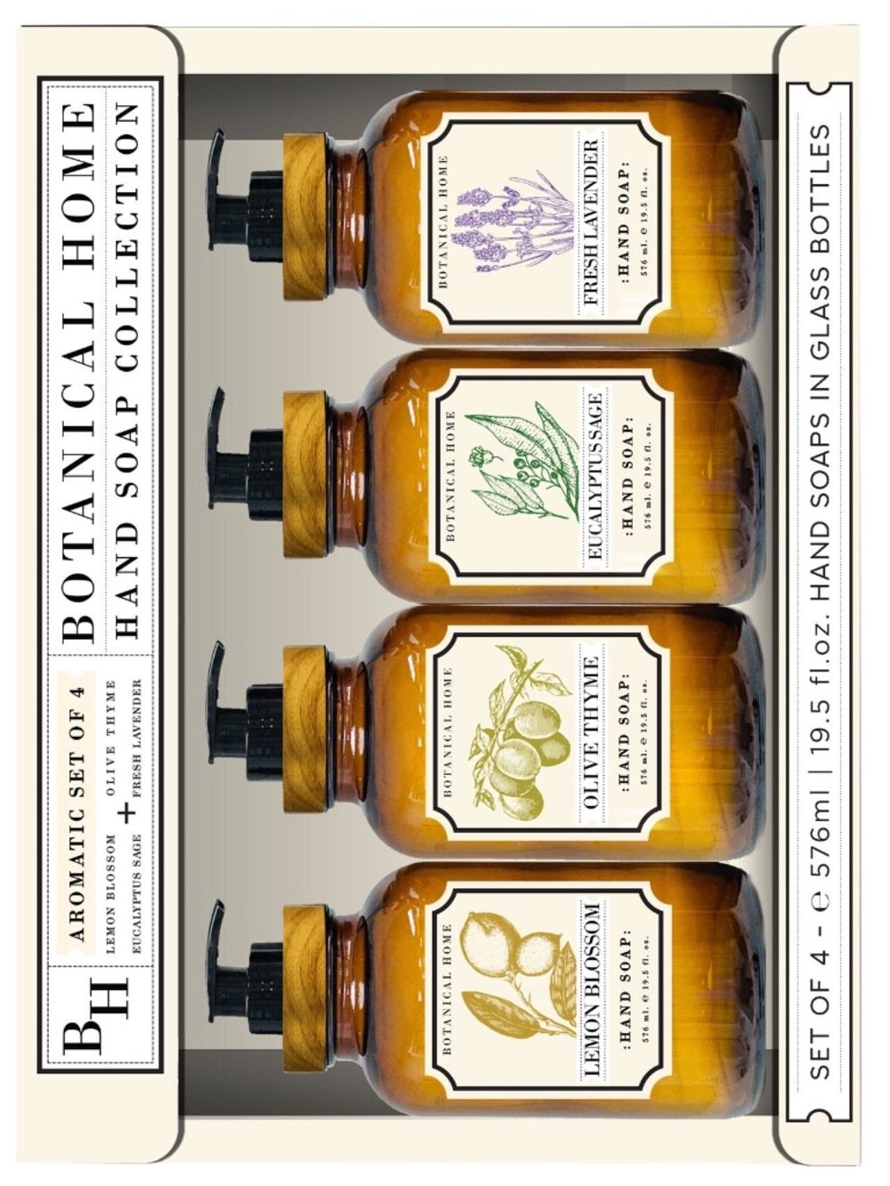 H+B Botanical Home Hand Soap Collection